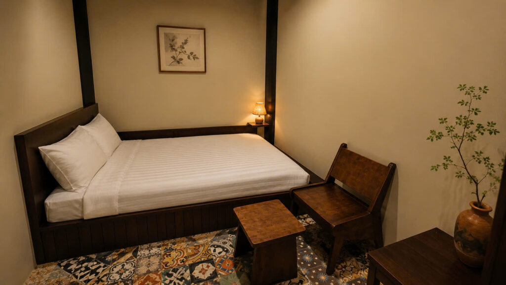 Binh Thanh stay for 3 colleagues needing 3 sleeping zones at Nha Cuoi